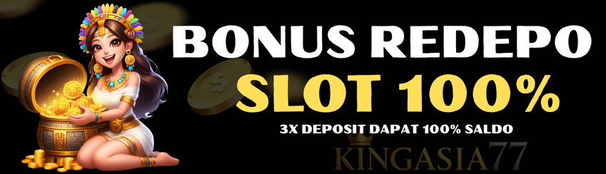 "BONUS REDEPO 100%"