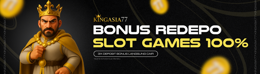 "BONUS REDEPO 100%"