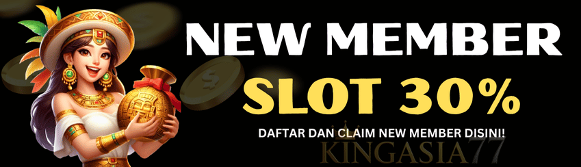 "BONUS 30% NEW MEMBER"