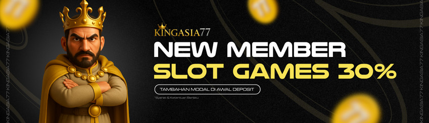 "BONUS 30% NEW MEMBER"