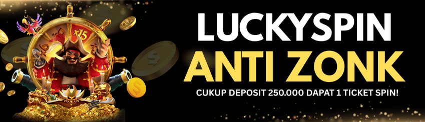 "LUCKYSPIN TANPA ZONK"